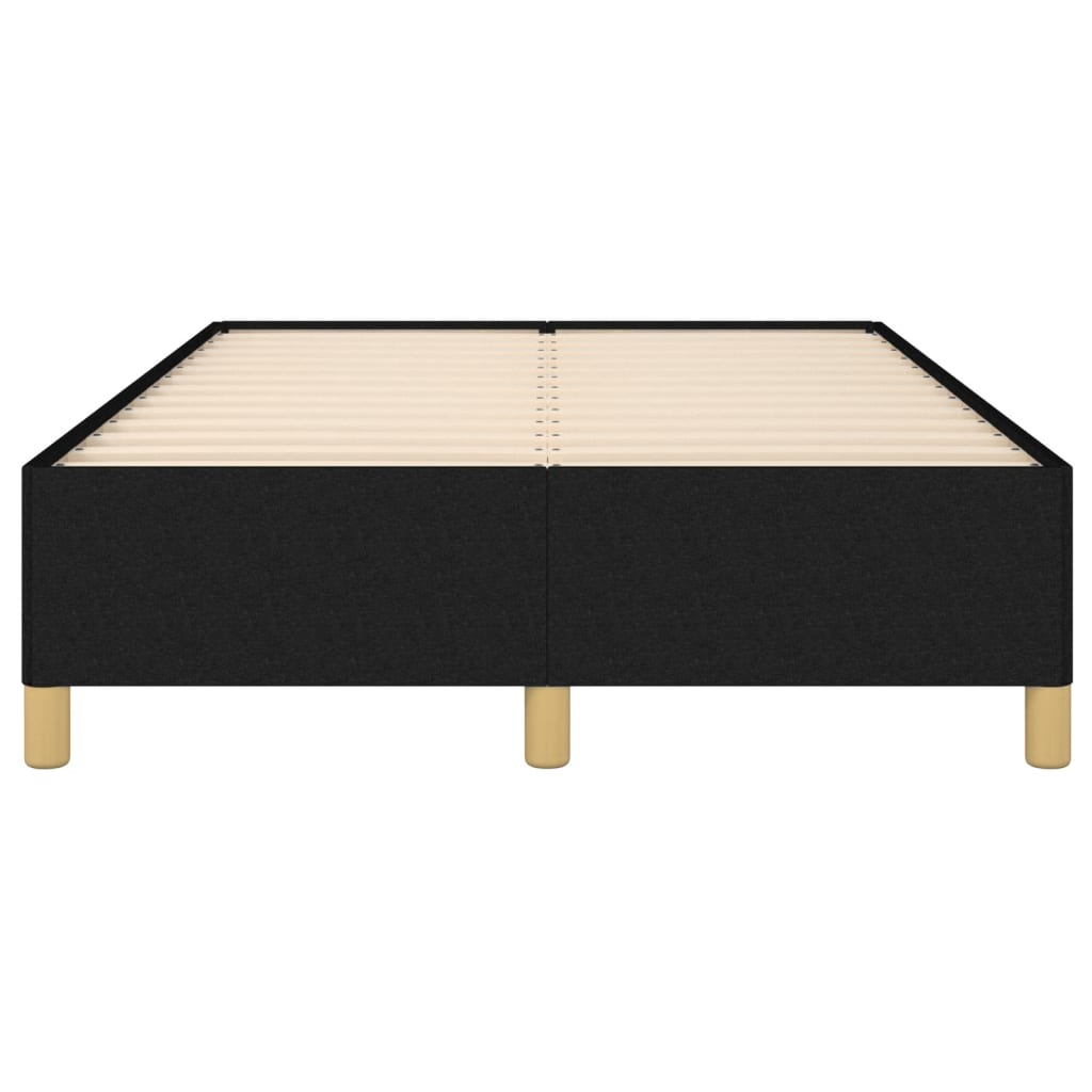 Bedframe Stof Zwart 120 x 190 cm 33.5 cm