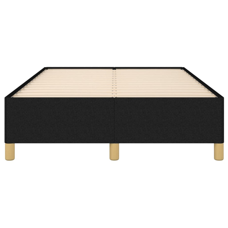 Bedframe Stof Zwart 120 x 190 cm 33.5 cm
