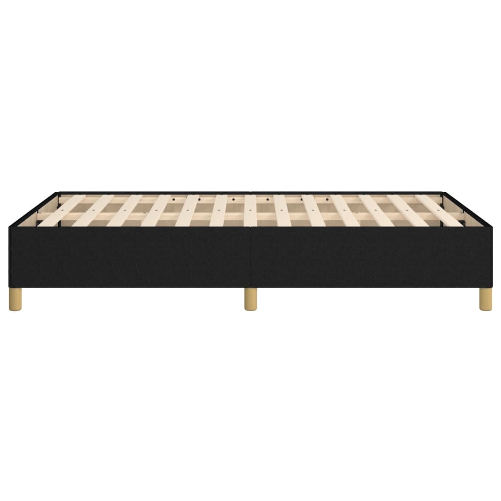 Bedframe Stof Zwart 120 x 190 cm 33.5 cm