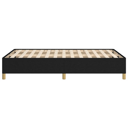 Bedframe Stof Zwart 120 x 190 cm 33.5 cm