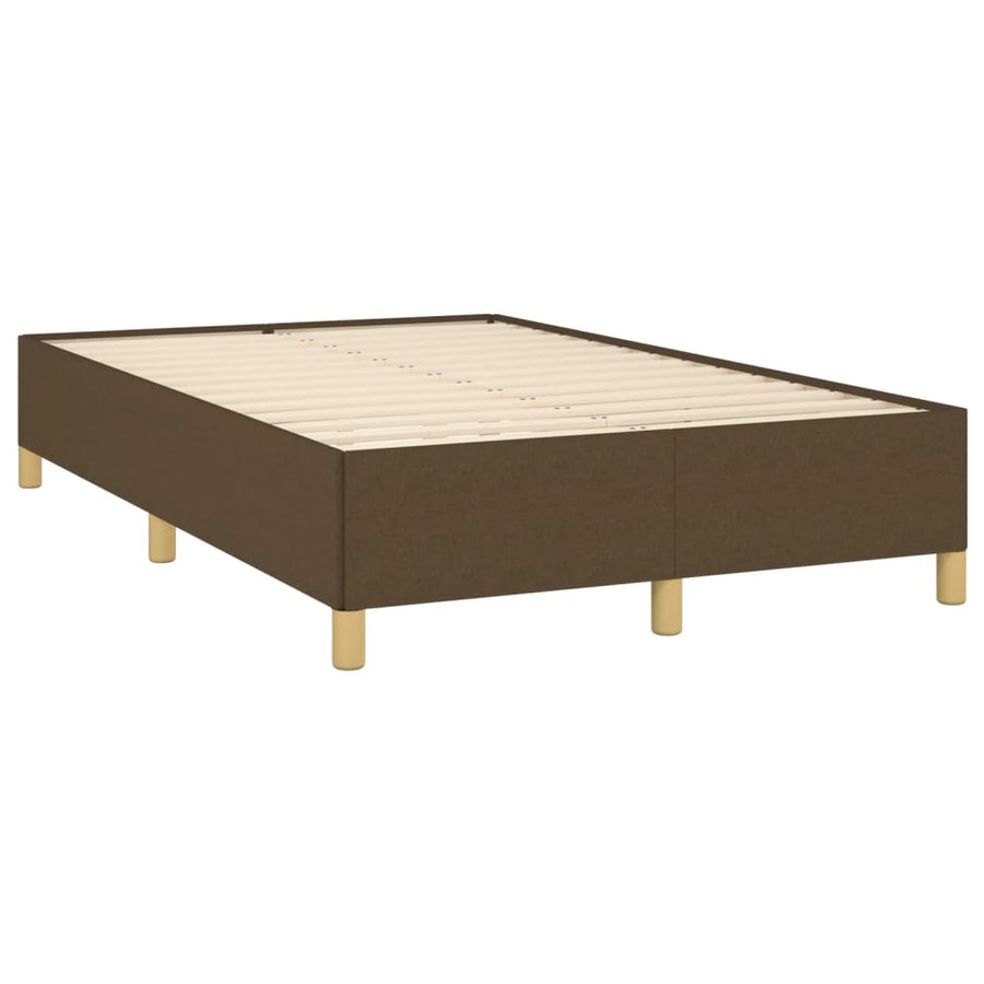 Bedframe Stof Donkerbruin 120 x 190 cm 33.5 cm