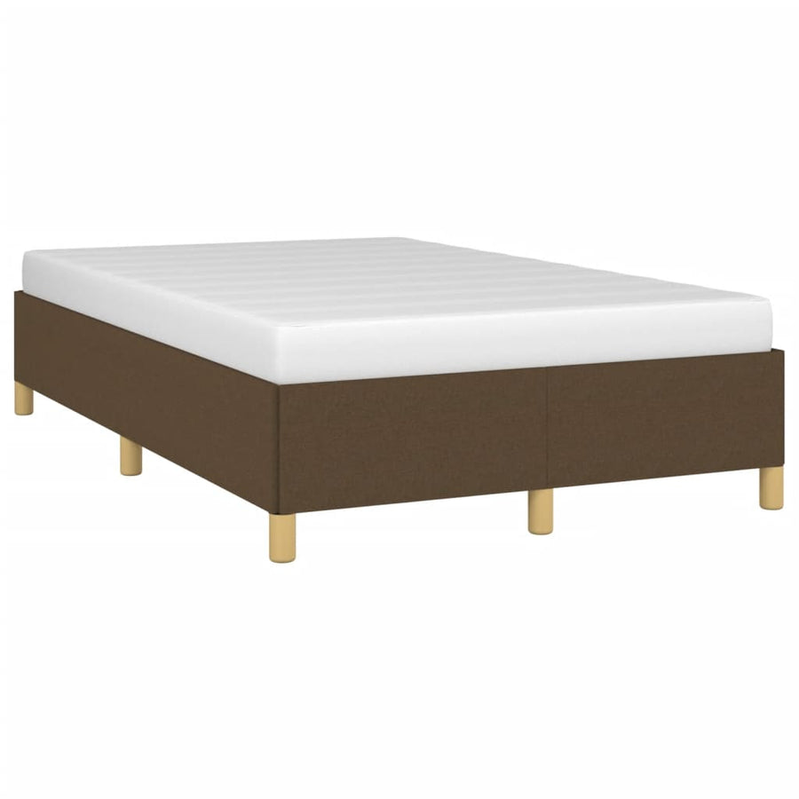 Bedframe Stof Donkerbruin 120 x 190 cm 33.5 cm