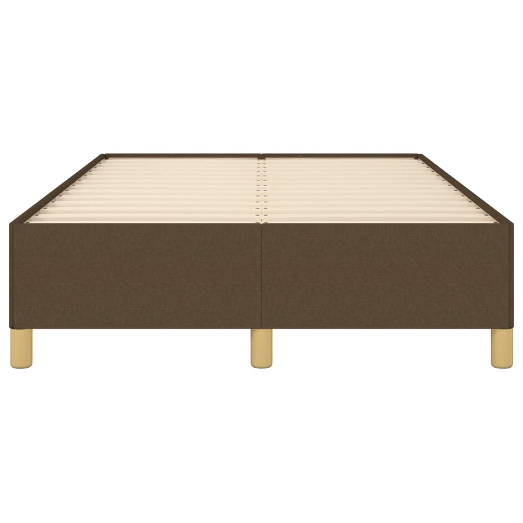 Bedframe Stof Donkerbruin 120 x 190 cm 33.5 cm