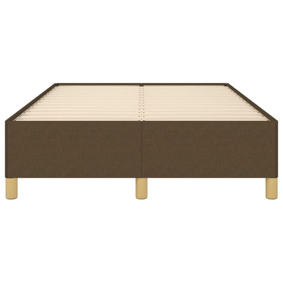 Bedframe Stof Donkerbruin 120 x 190 cm 33.5 cm
