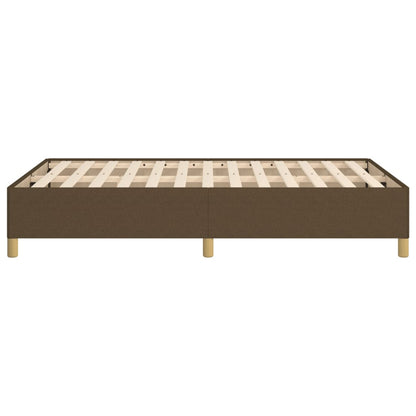 Bedframe Stof Donkerbruin 120 x 190 cm 33.5 cm