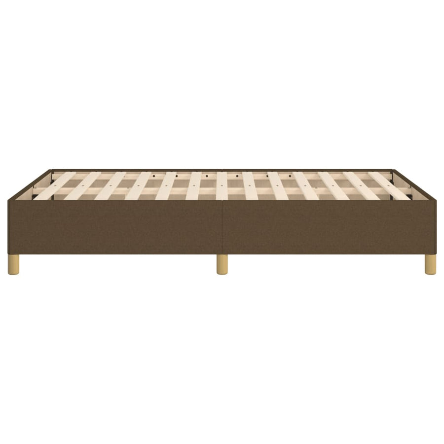 Bedframe Stof Donkerbruin 120 x 190 cm 33.5 cm