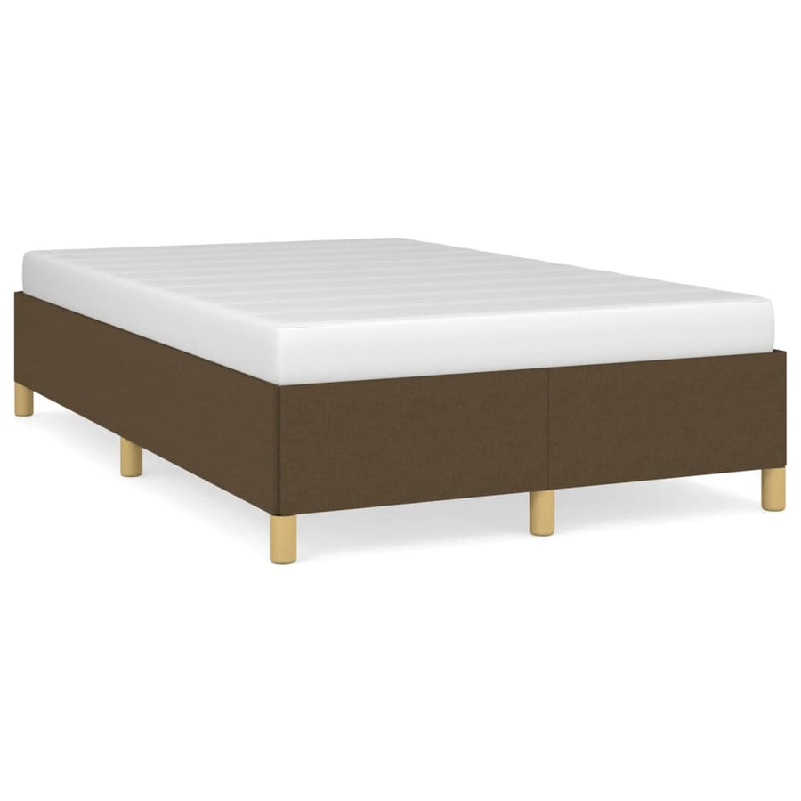 Bedframe Stof Donkerbruin 120 x 190 cm 33.5 cm