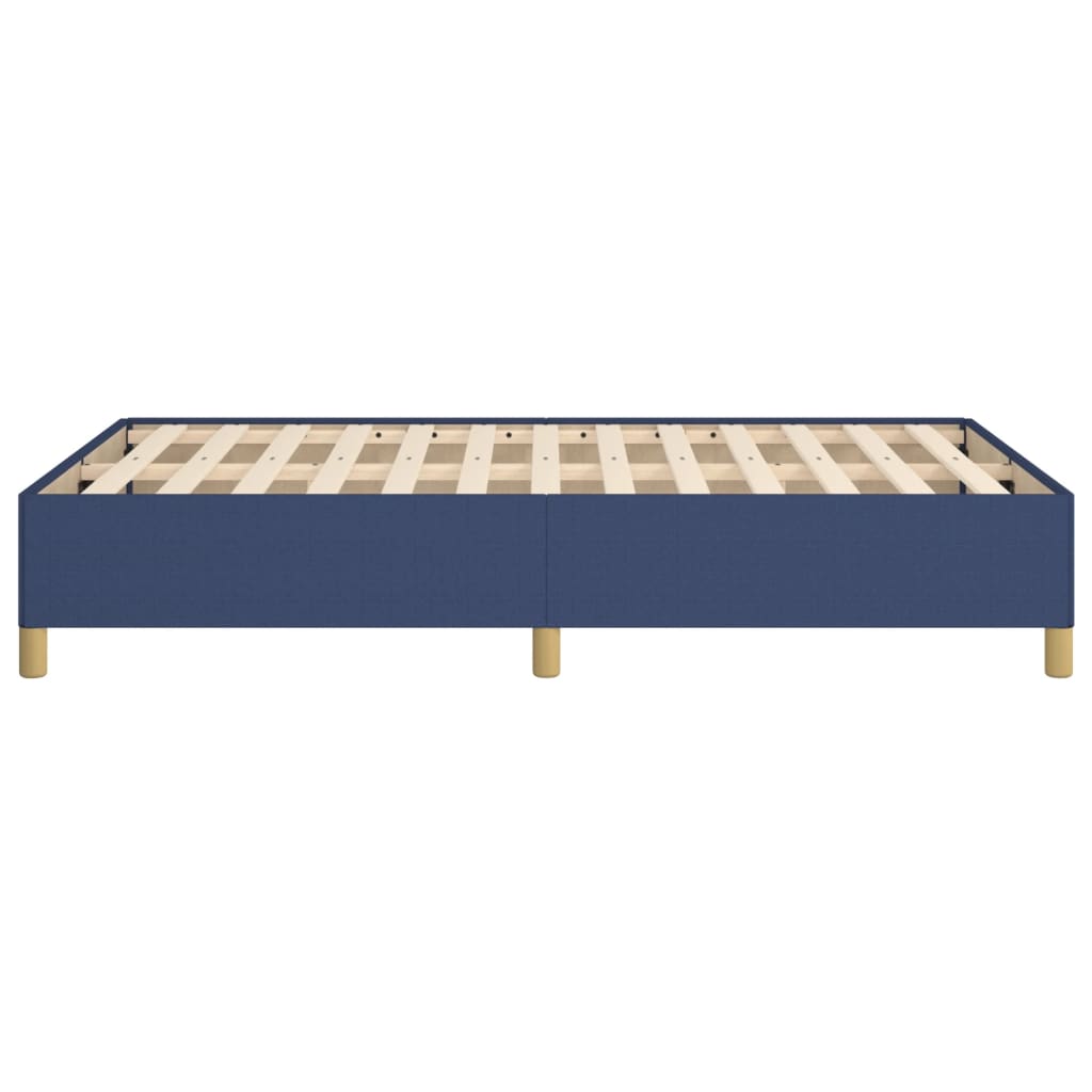 Bedframe Stof Blauw 120 x 190 cm 33.5 cm