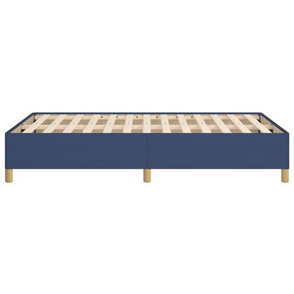 Bedframe Stof Blauw 120 x 190 cm 33.5 cm
