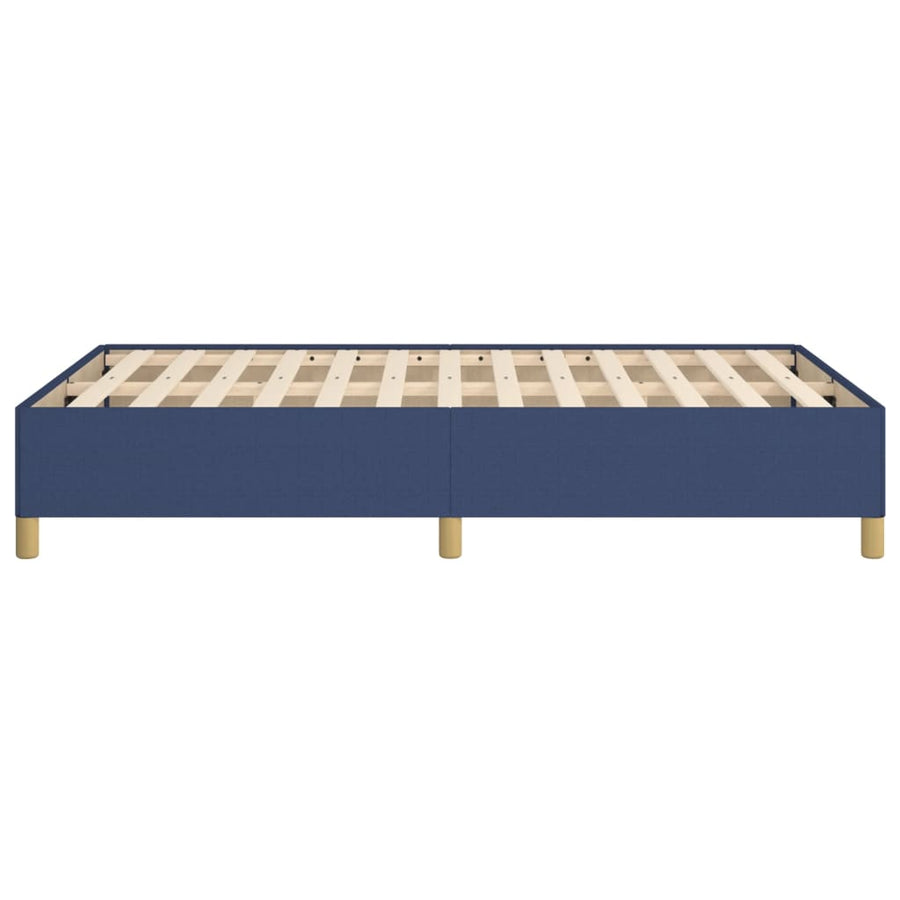Bedframe Stof Blauw 120 x 190 cm 33.5 cm