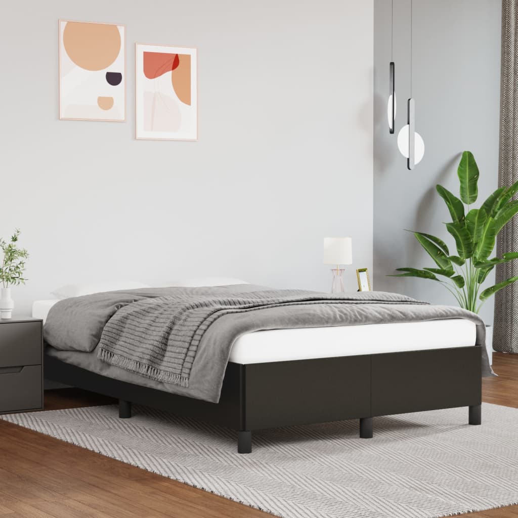 Bedframe Kunstleer Zwart 120 x 190 cm 33.5 cm