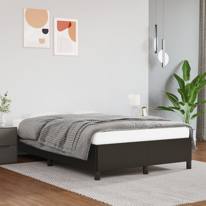 Bedframe Kunstleer Zwart 120 x 190 cm 33.5 cm