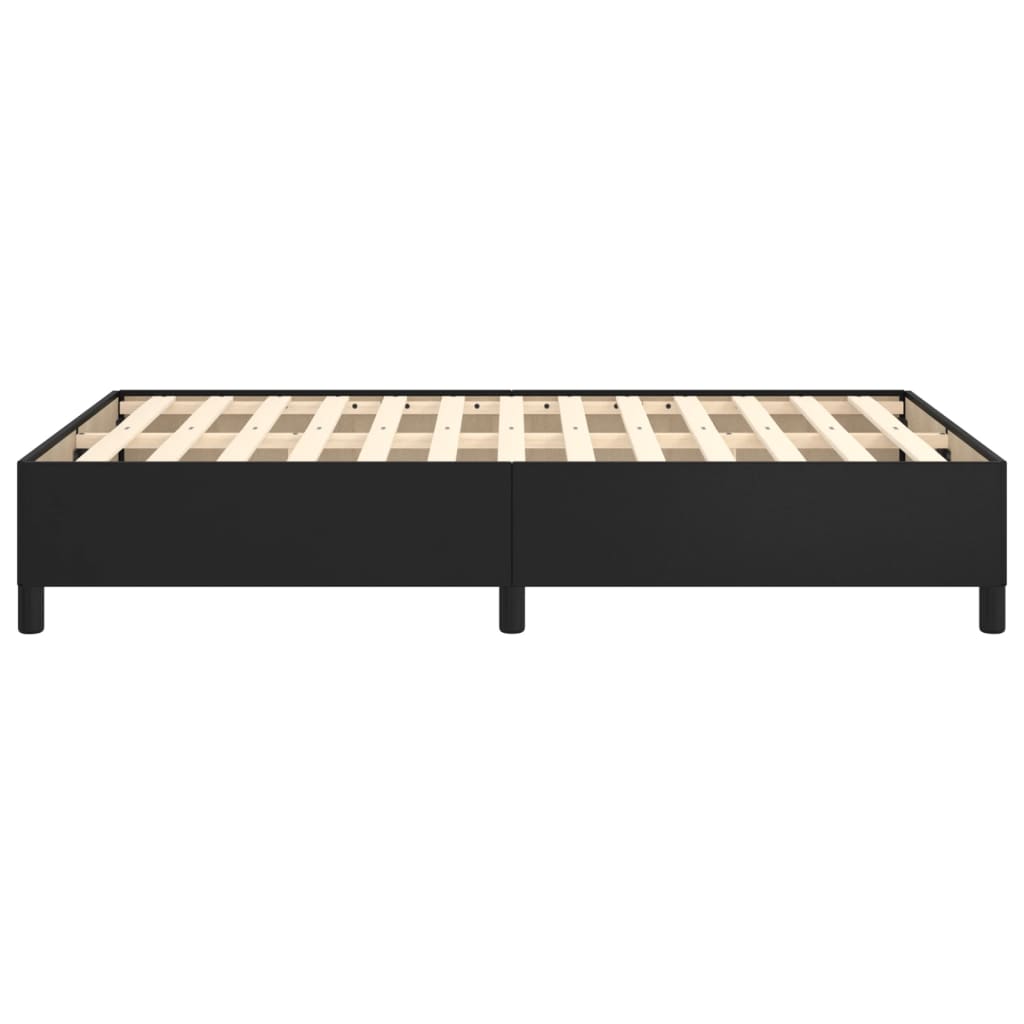 Bedframe Kunstleer Zwart 120 x 190 cm 33.5 cm