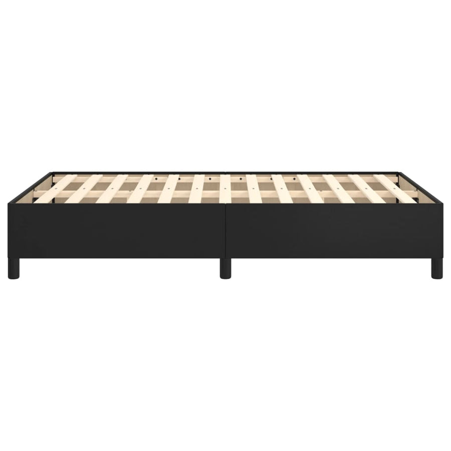 Bedframe Kunstleer Zwart 120 x 190 cm 33.5 cm
