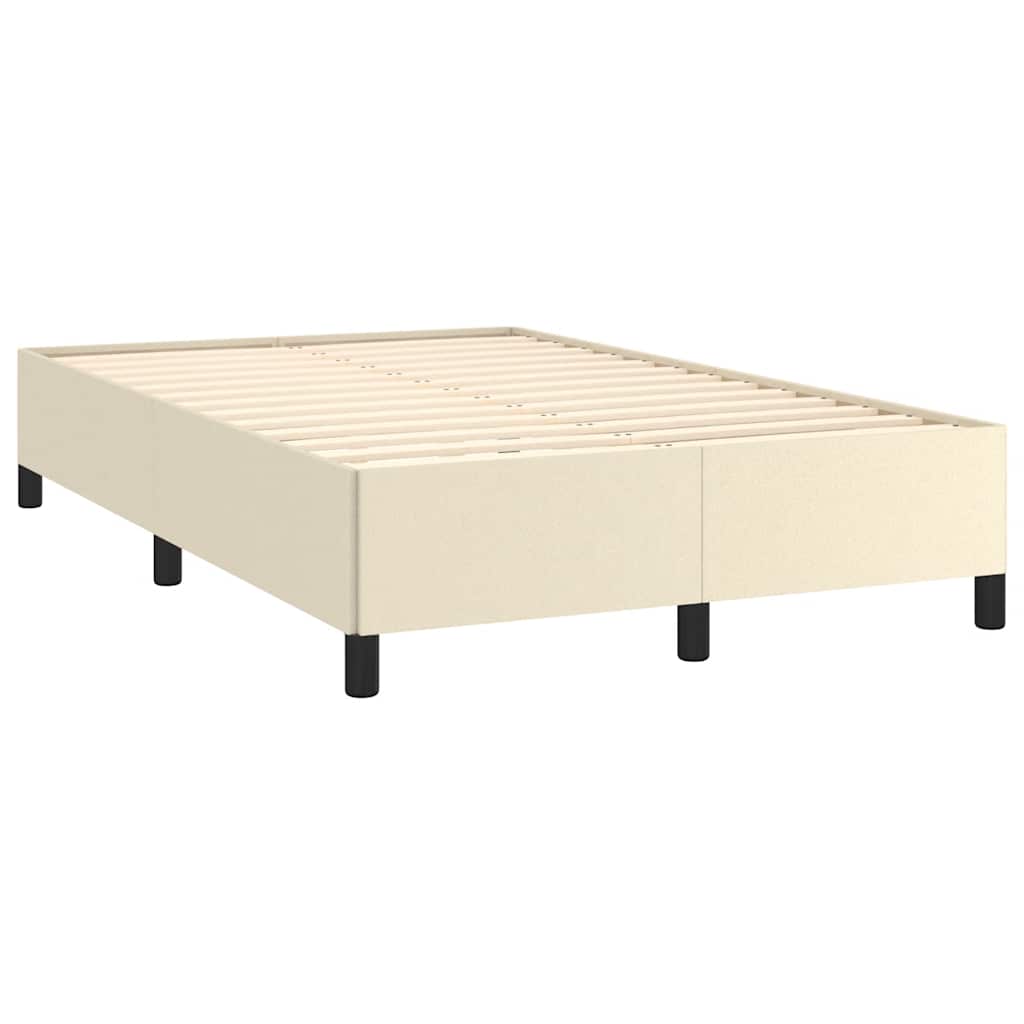Bedframe zonder matras 120x190 cm kunstleer crème