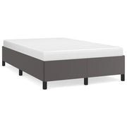 Bedframe 120x190 cm kunstleer grijs