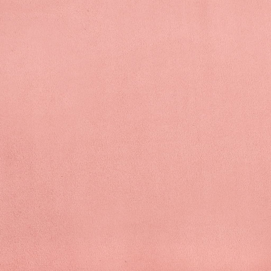 Bedframe Fluweel Roze 120 x 190 cm 33.5 cm