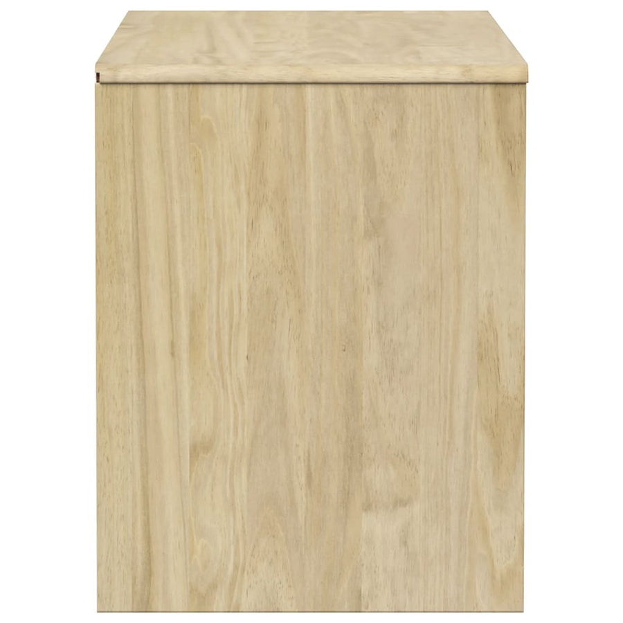 Tv-Meubel Sauda 99X43X55 Cm Massief Grenenhout Eikenkleurig
