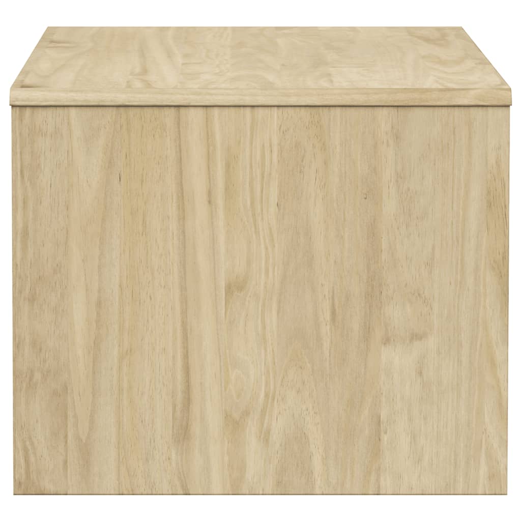 Salontafel Sauda 99X55X45 Cm Massief Grenenhout Eikenkleurig