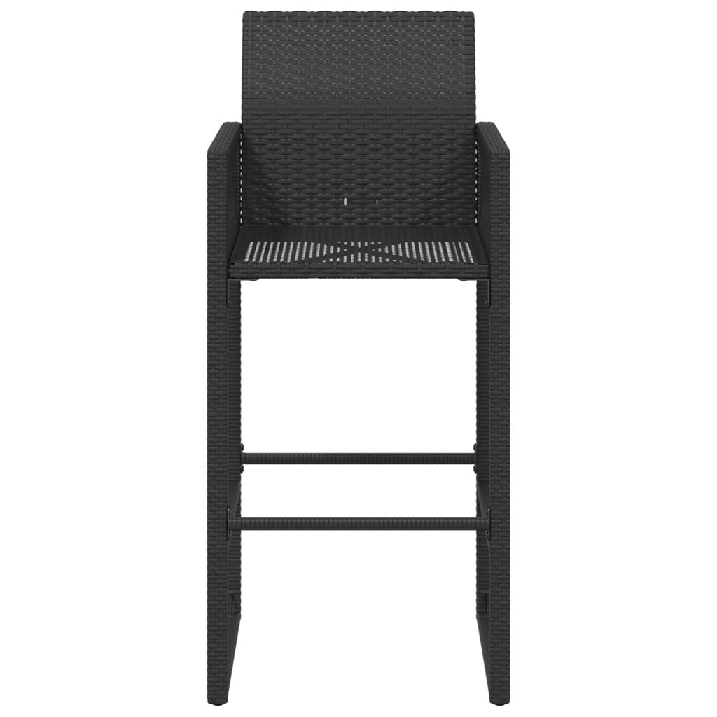 Tuinbarkrukken Poly Rattan 2