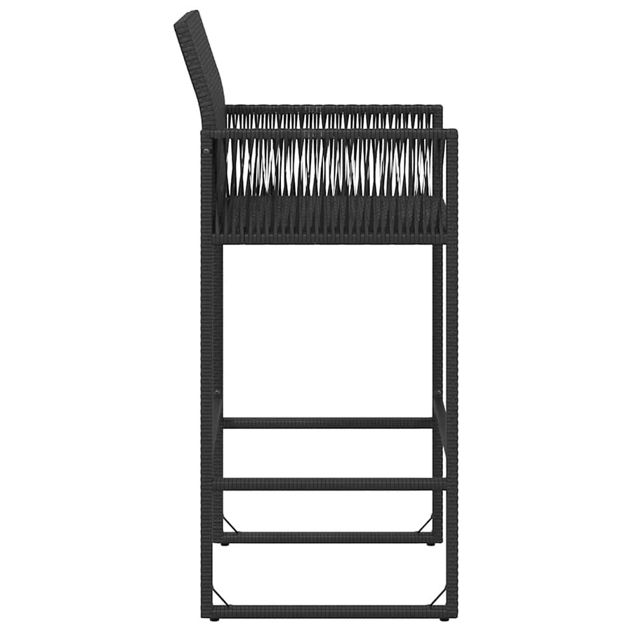 Tuinbarkrukken Poly Rattan 2