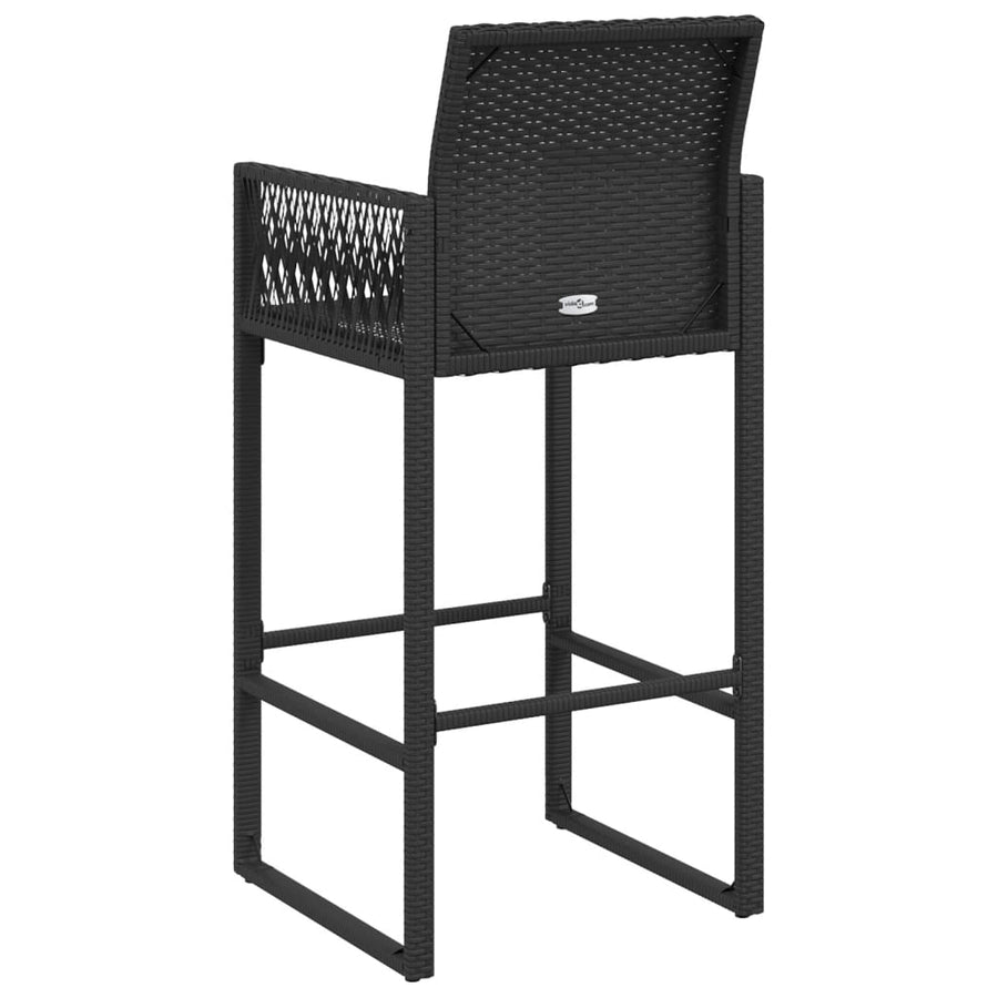 Tuinbarkrukken Poly Rattan 2