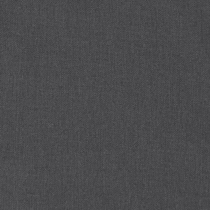 Stoelkussens 6 st hoge rug 120x50x7 cm stof gemêleerd antraciet