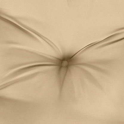 Stoelkussens Hoge Rug Stof Gemêleerd Beige 4