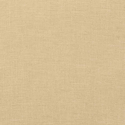Stoelkussens Hoge Rug Stof Gemêleerd Beige 4