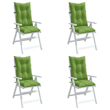 Stoelkussens Hoge Rug Stof Gemêleerd Groen 4
