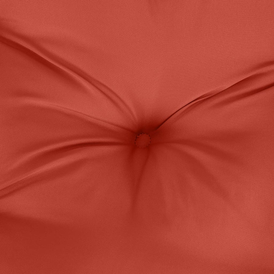 Stoelkussens Hoge Rug Stof Gemêleerd Rood 6