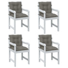 Seat Cushions Lumbar Fabric Dark Gray 4
