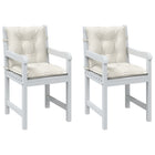 Seat Cushions Lower Back Fabric Mottled Cream 2
