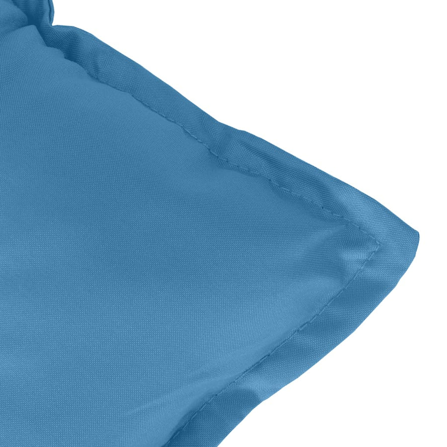 Stoelkussens Lage Rug Stof Gemêleerd Blauw 2