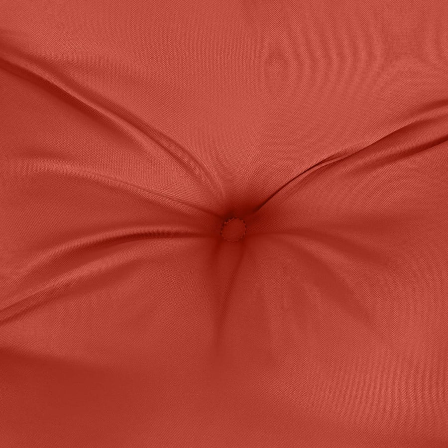 Stoelkussens Lage Rug Stof Gemêleerd Rood 6
