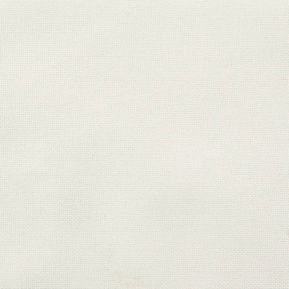 Stoelkussens 2 st hoge rug 120x50x4 cm stof gemêleerd crème