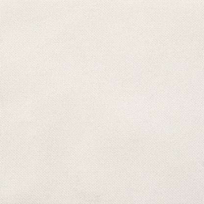 Stoelkussens 4 st hoge rug 120x50x4 cm stof gemêleerd crème