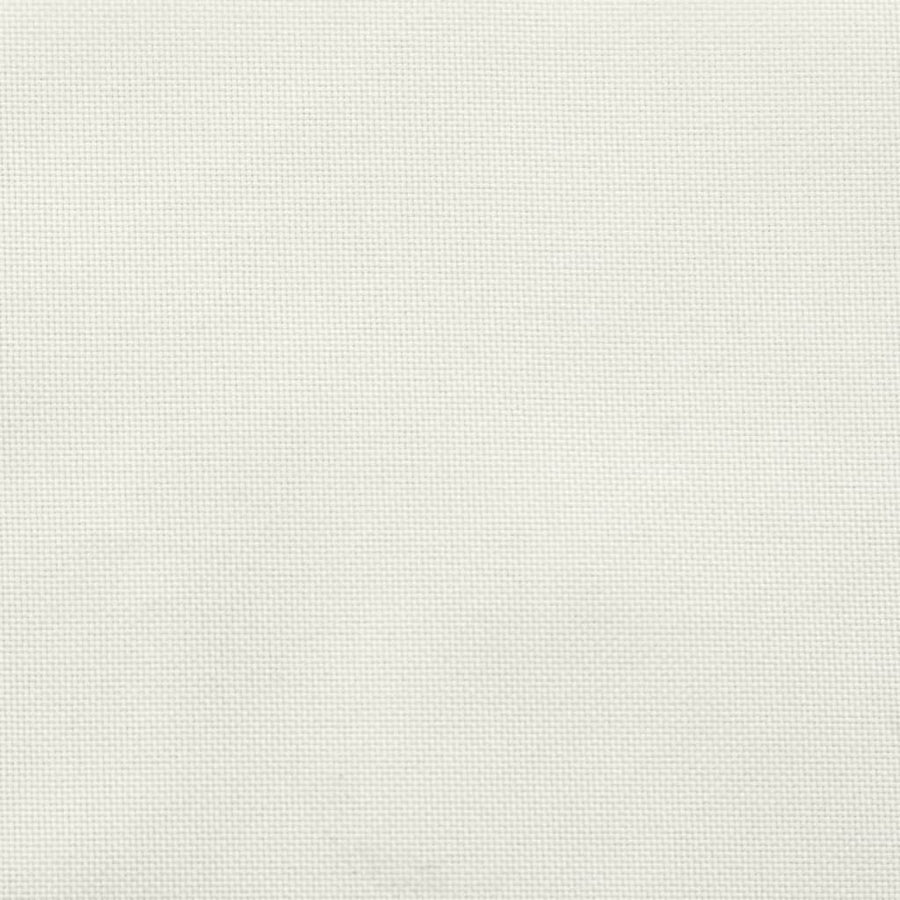 Stoelkussens 6 st hoge rug 120x50x4 cm stof gemêleerd crème