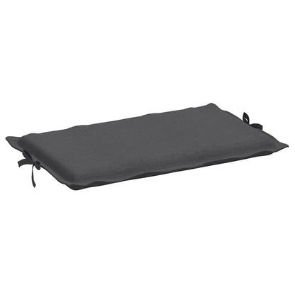 Ligbedkussen 186X58X4 Cm Stof Gemêleerd Antracietkleurig antraciet mix