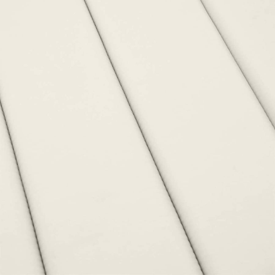 Ligbedkussen 186X58X4 Cm Stof Gemêleerd Crèmekleurig crème mix