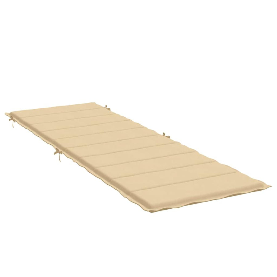 Ligbedkussen 186X58X4 Cm Stof Gemêleerd Beige beige mix