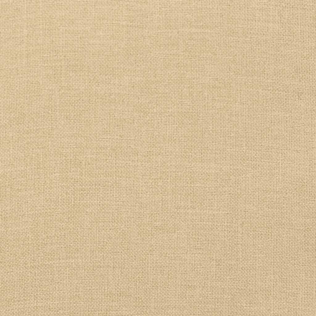 Ligbedkussen 186X58X4 Cm Stof Gemêleerd Beige beige mix