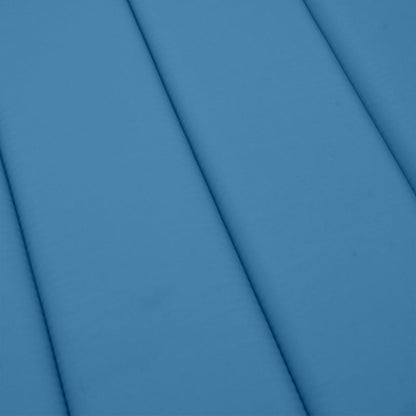 Ligbedkussen 186x58x4 cm stof gemêleerd blauw