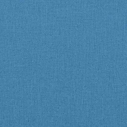 Ligbedkussen 186x58x4 cm stof gemêleerd blauw