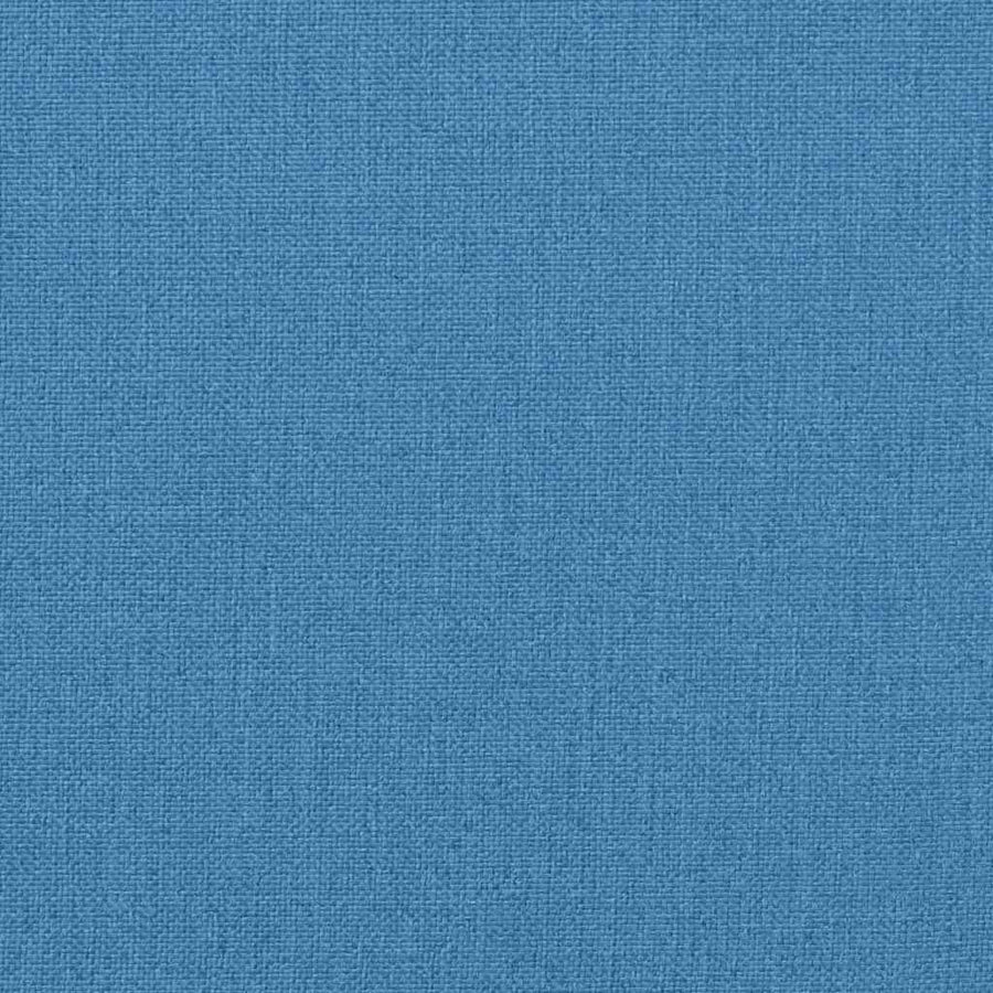 Ligbedkussen 186x58x4 cm stof gemêleerd blauw