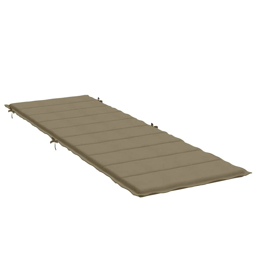 Ligbedkussen 186X58X4 Cm Stof Gemêleerd Taupe taupe mix