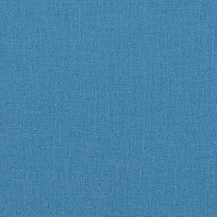 Terrasstoelkussen (75+105) x 50 x 4 cm stof gemêleerd blauw