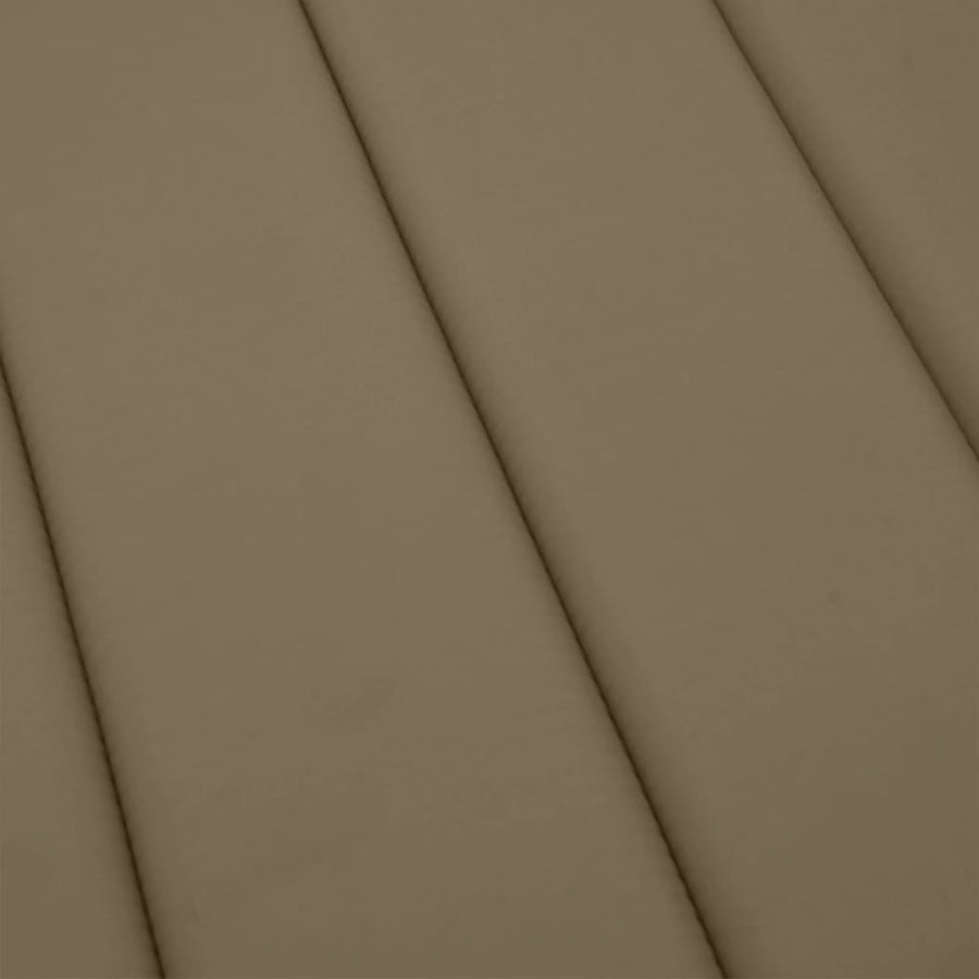 Ligbedkussen Stof Gemêleerd Taupe 200 x 50 x 4 cm