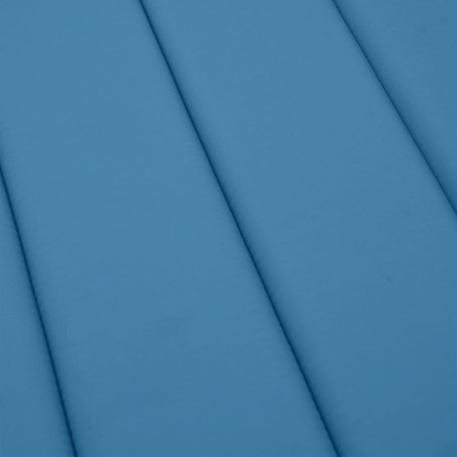 Ligbedkussen Stof Gemêleerd Blauw 200 x 60 x 4 cm