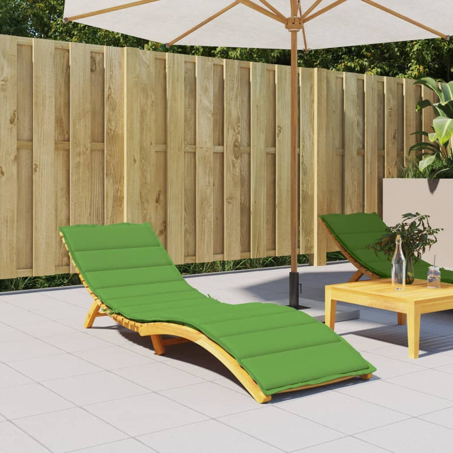 Ligbedkussen Stof Gemêleerd Groen 200 x 60 x 4 cm